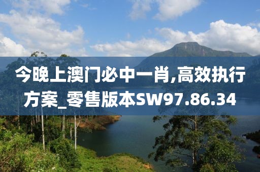 今晚上澳门必中一肖,高效执行方案_零售版本SW97.86.34