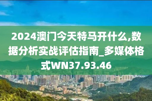 2024澳门今天特马开什么,数据分析实战评估指南_多媒体格式WN37.93.46