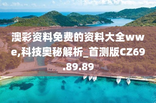 澳彩资料免费的资料大全wwe,科技奥秘解析_首测版CZ69.89.89