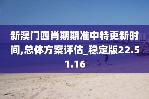 新澳门四肖期期准中特更新时间,总体方案评估_稳定版22.51.16