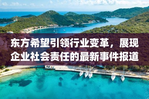 东方希望引领行业变革，展现企业社会责任的最新事件报道