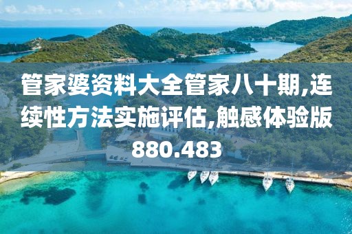管家婆资料大全管家八十期,连续性方法实施评估,触感体验版880.483