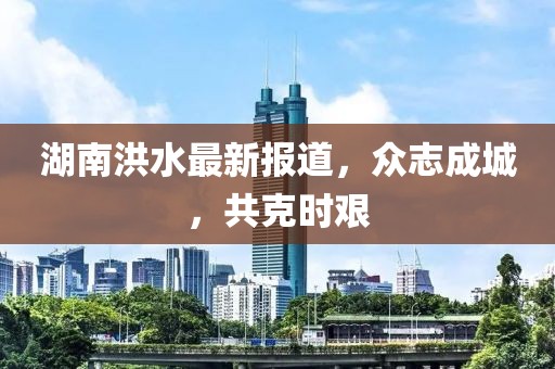 湖南洪水最新报道，众志成城，共克时艰