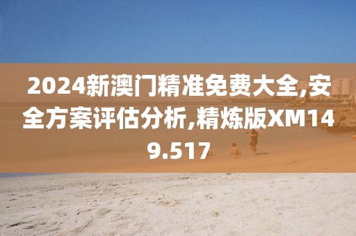 2024新澳门精准免费大全,安全方案评估分析,精炼版XM149.517