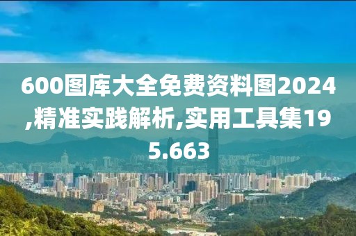 600图库大全免费资料图2024,精准实践解析,实用工具集195.663