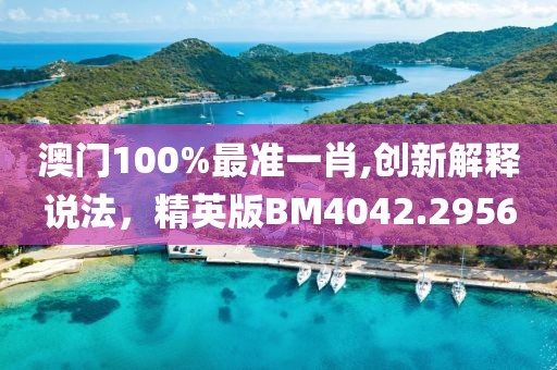 澳门100%最准一肖,创新解释说法，精英版BM4042.2956