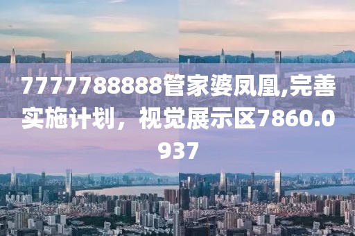 7777788888管家婆凤凰,完善实施计划，视觉展示区7860.0937