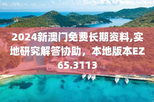 2024新澳门免费长期资料,实地研究解答协助，本地版本EZ65.3113