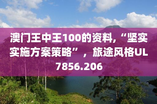 澳门王中王100的资料,“坚实实施方案策略”，旅途风格UL7856.206