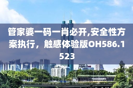 管家婆一码一肖必开,安全性方案执行，触感体验版OH586.1523