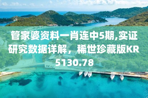 管家婆资料一肖连中5期,实证研究数据详解，稀世珍藏版KR5130.78