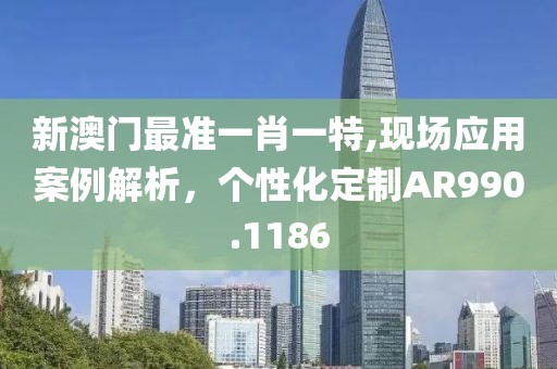 新澳门最准一肖一特,现场应用案例解析，个性化定制AR990.1186