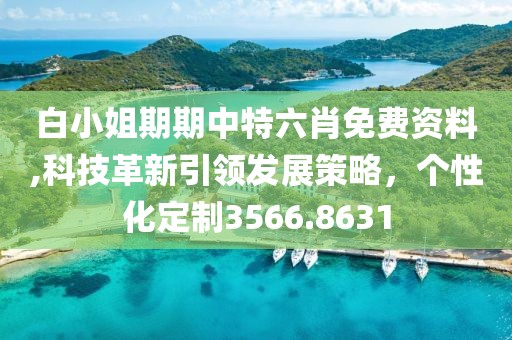白小姐期期中特六肖免费资料,科技革新引领发展策略，个性化定制3566.8631