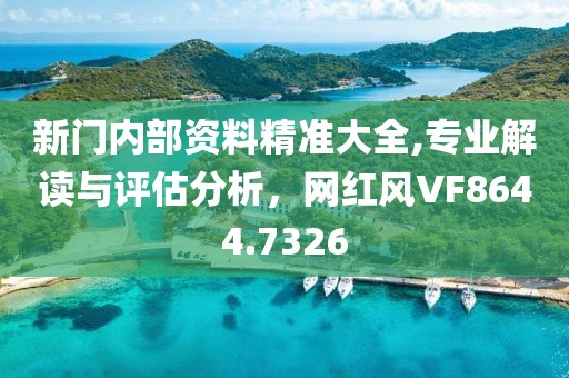 新门内部资料精准大全,专业解读与评估分析，网红风VF8644.7326