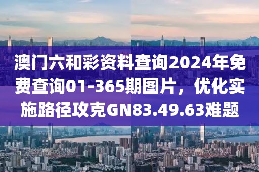 澳门六和彩资料查询2024年免费查询01-365期图片，优化实施路径攻克GN83.49.63难题
