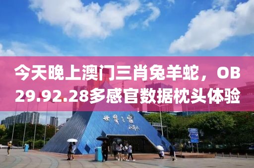 今天晚上澳门三肖兔羊蛇，OB29.92.28多感官数据枕头体验