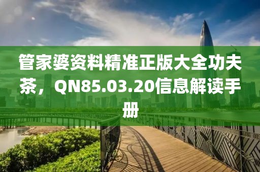 管家婆资料精准正版大全功夫茶，QN85.03.20信息解读手册