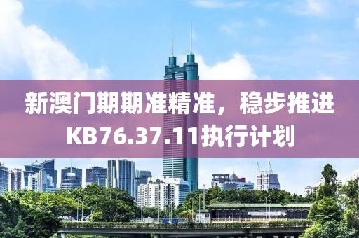 新澳门期期准精准，稳步推进KB76.37.11执行计划