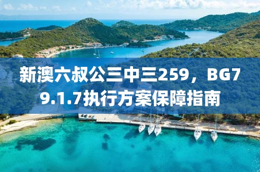 新澳六叔公三中三259，BG79.1.7执行方案保障指南