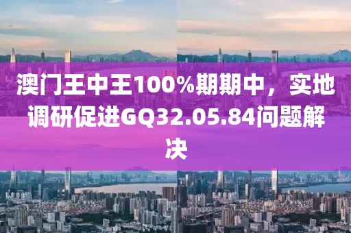 澳门王中王100%期期中，实地调研促进GQ32.05.84问题解决