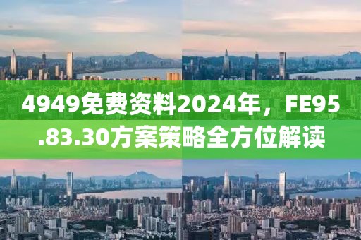 4949免费资料2024年，FE95.83.30方案策略全方位解读
