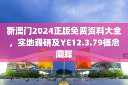 新澳门2024正版免费资料大全，实地调研及YE12.3.79概念阐释