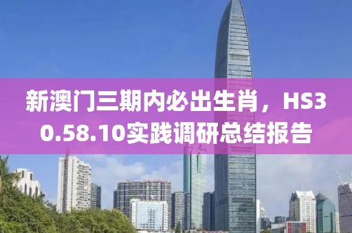 新澳门三期内必出生肖，HS30.58.10实践调研总结报告