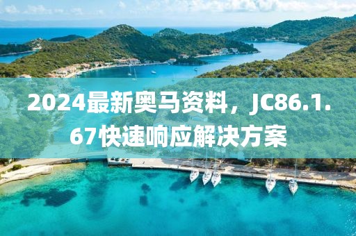 2024最新奥马资料，JC86.1.67快速响应解决方案