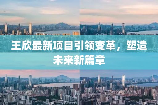 王欣最新项目引领变革，塑造未来新篇章
