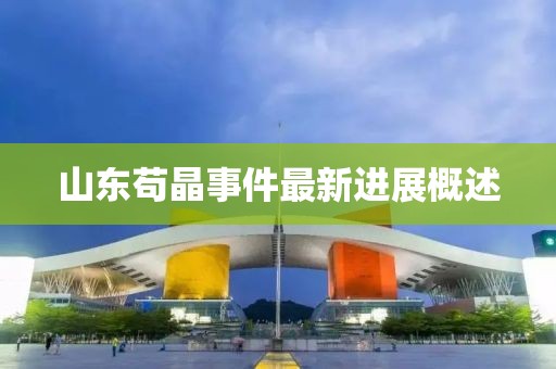 山东苟晶事件最新进展概述