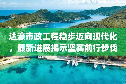 达濠市政工程稳步迈向现代化，最新进展揭示坚实前行步伐