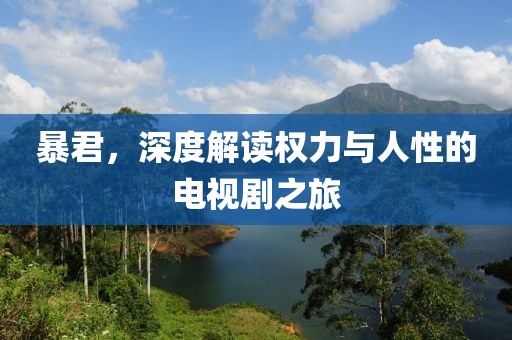 暴君，深度解读权力与人性的电视剧之旅