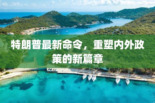 特朗普最新命令，重塑内外政策的新篇章