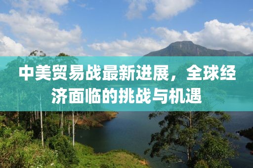 中美贸易战最新进展，全球经济面临的挑战与机遇
