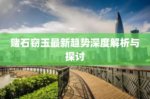 赌石窃玉最新趋势深度解析与探讨