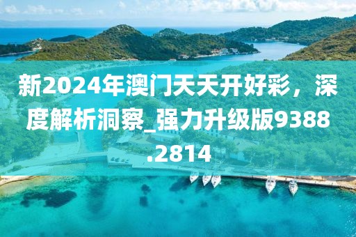 新2024年澳门天天开好彩，深度解析洞察_强力升级版9388.2814