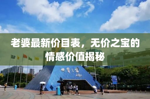 老婆最新价目表，无价之宝的情感价值揭秘