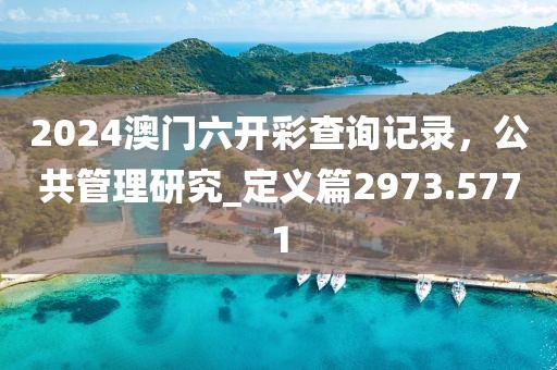 2024澳门六开彩查询记录，公共管理研究_定义篇2973.5771