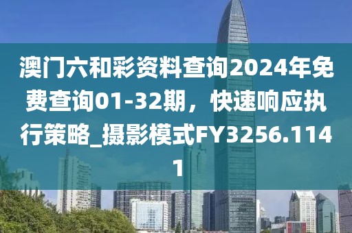 澳门六和彩资料查询2024年免费查询01-32期，快速响应执行策略_摄影模式FY3256.1141