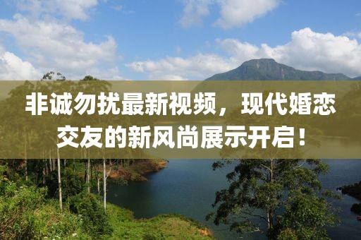 非诚勿扰最新视频，现代婚恋交友的新风尚展示开启！