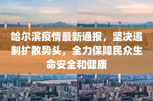 哈尔滨疫情最新通报，坚决遏制扩散势头，全力保障民众生命安全和健康