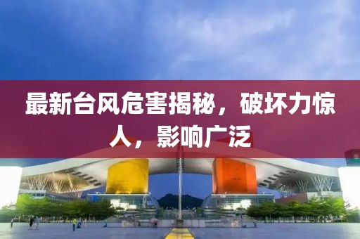 最新台风危害揭秘，破坏力惊人，影响广泛