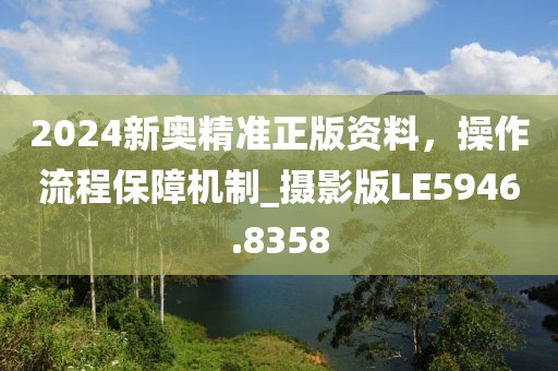 2024新奥精准正版资料，操作流程保障机制_摄影版LE5946.8358