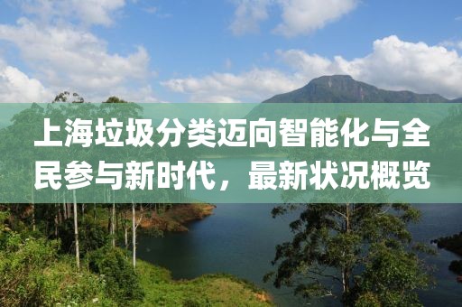 上海垃圾分类迈向智能化与全民参与新时代，最新状况概览