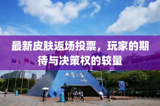 最新皮肤返场投票，玩家的期待与决策权的较量