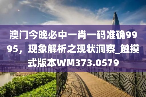 澳门今晚必中一肖一码准确9995，现象解析之现状洞察_触摸式版本WM373.0579