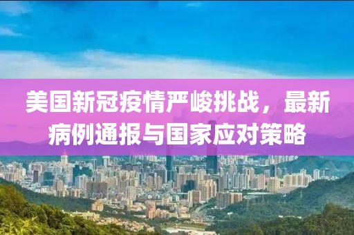 美国新冠疫情严峻挑战，最新病例通报与国家应对策略
