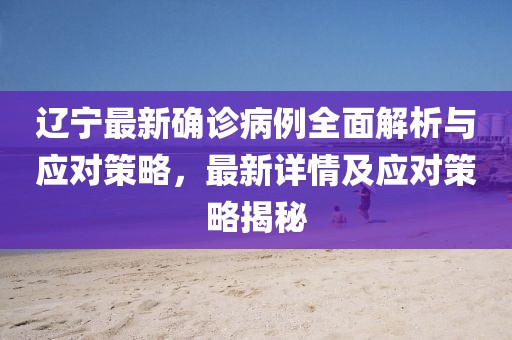 辽宁最新确诊病例全面解析与应对策略，最新详情及应对策略揭秘