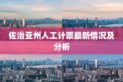 佐治亚州人工计票最新情况及分析
