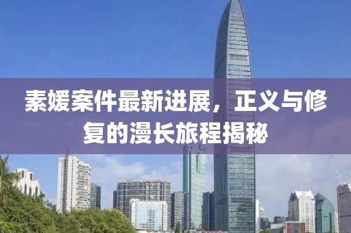 素媛案件最新进展，正义与修复的漫长旅程揭秘